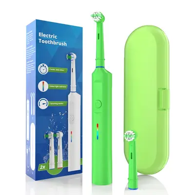 Rotary Electric Toothbrush, Wireless Charging Smart Adult Model - 11