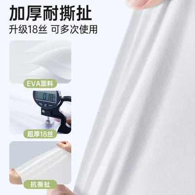 Disposable Full-Body Rain Poncho for Adults and Children