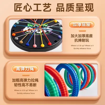 Rope Untangling Puzzle Board Game for Brain Training, Ages 6+ - 5