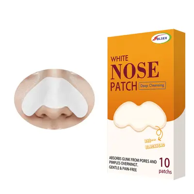 Blackhead Nose Strips, 10 pcs, Pore Cleansing, Mineral Mud - 4