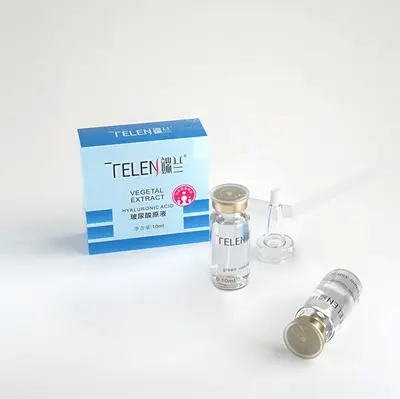 Hyaluronik asit sıvı 10ml kutulu nemlendirici, gözenek sıkılaştırıcı ve sıkılaştırıcı esans toptan satış