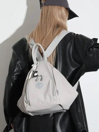 Beixiang Damentasche, wasserdicht, multifunktional, Rucksack und Umhängetasche - 3