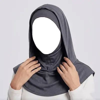 Einteilige Balaclava-Unterziehmütze mit elastischem Baumwollschal und Kapuze - 8