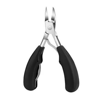 Nail Clipper, Pedicure and Tweezers Set, Grooved Design