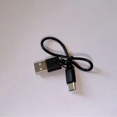 Şarj kablosu Küçük cihazlar, Bluetooth kulaklıklar, hoparlörler, evrensel kablo için uygun USB şarj kablosu Tip-C