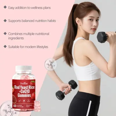 DOCTEAT Body Energy Support Gummies, Gentle Formula Daily Nutritional Supplement - 5