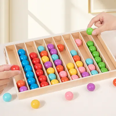 Colored Ball Sorting Game, Color Recognition and Classification Toy