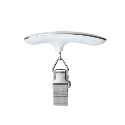 Portable handheld baggage scale 50kg with stainless steel shell