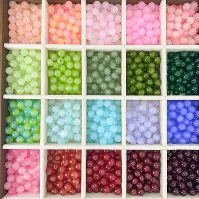 Glass Beads, Crystal DIY Jewelry Accessories, Bracelet Beads