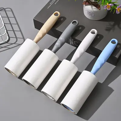 Tragbare abziehbare Fusselrollen, tragbare Fusselentferner, Fusselrolle zum Entfernen von Haaren von Kleidung und Haustieren, Staubentfernungsrolle - Lagerbestand des Herstellers