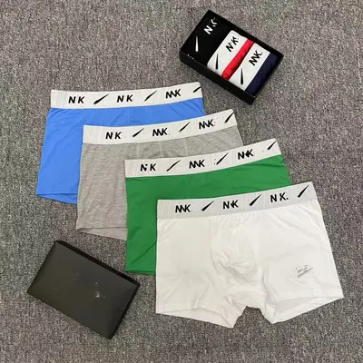 Spor boxer erkek iç çamaşırı, pamuklu N kancalı