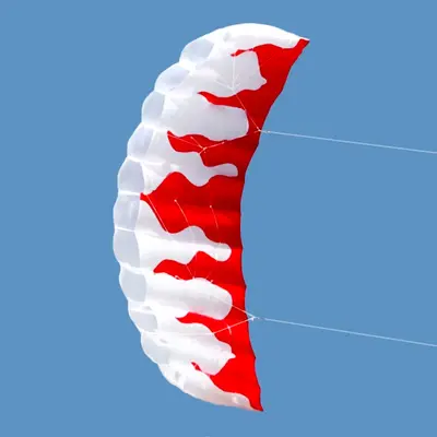 Weifang Soft Rainbow Umbrella Kite, Double-Line Stunt Kite - 10
