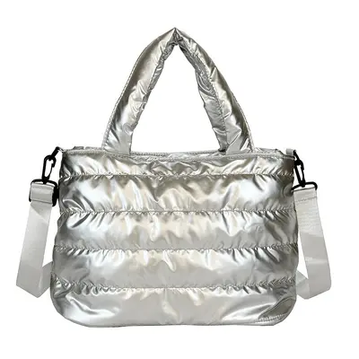Korean-Style Embroidered Cloud Tote Bag, Women's Single-Shoulder Crossbody - 6