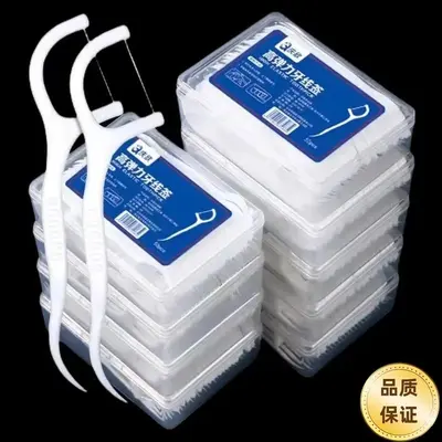 Diş ipi çubukları ultra ince 50 adet aile paketi
