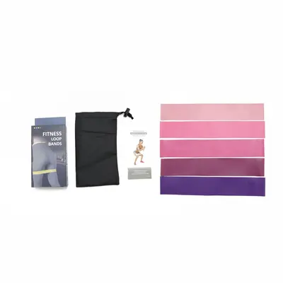Silicone Latex TPE Resistance Band for Squats and Yoga - 13