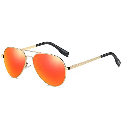 Polarized Men's Driving Sunglasses, Toad Mirror Style, Model 3025 - 4