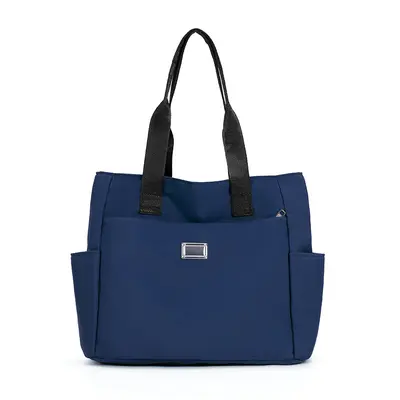 Women's Lightweight Oxford Fabric Tote Bag - 9