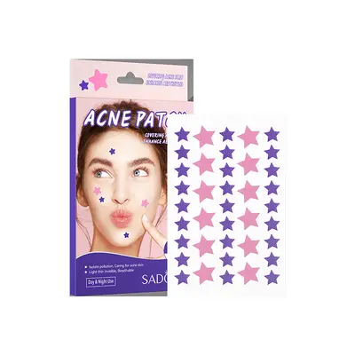 Полный английский патч от прыщей SADOER Acne Repair Patch Цветные патчи от прыщей Патчи для удаления акне для студентов Трансграничная внешняя торговля Оптом - 5