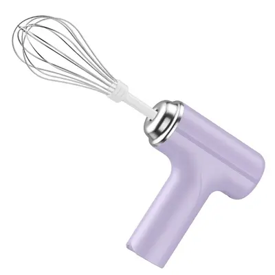 Cordless electric egg beater, rechargeable, handheld