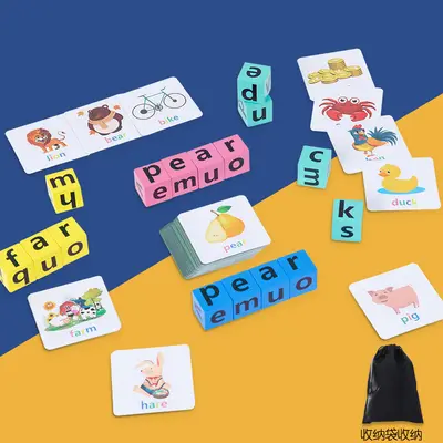 Children's English Word Cards, Spelling Battle Educational Board Game - 4
