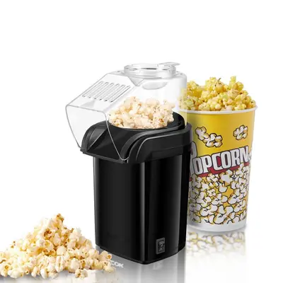 Mini Electric Hot-Air Popcorn Maker for Home Use - 8