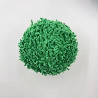 Colorful Firecracker Ball Cat Toy, 9 cm Large Ball, Interactive - 7