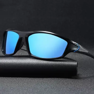 Grenzüberschreitende Direktversorgung polarisierte Sonnenbrillen UV-Schutz Europa Amerika Sport Outdoor Sportbrille Farbeffekt Radfahren Winddicht Bergsteigen D120