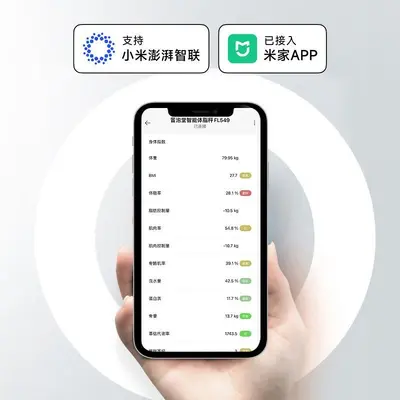 体重秤家用智能充电蓝牙电子体脂称已接入米家APP默认项其他