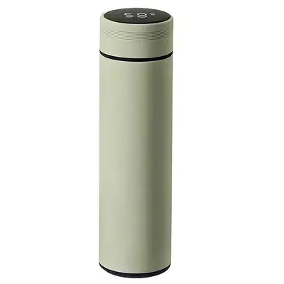 Smart Temperature Display 316 Stainless Steel Thermos Cup, Morandi Color, Gift Box - 6