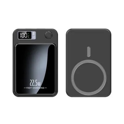 Grenzüberschreitende magnetische drahtlose Schnelllade-Powerbank Magsafe 10000mAh Superschnellladung mobile Stromversorgung mit Logo - 12