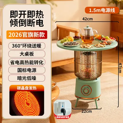 Multifunctional Electric Heater with Tea Warming Stove, Fast Heating, 2025 Model - 9