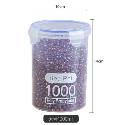 Airtight Plastic Storage Canister for Kitchen and Refrigerator - 9
