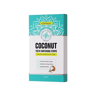 KORMESIC coconut oil teeth whitening strips - 8