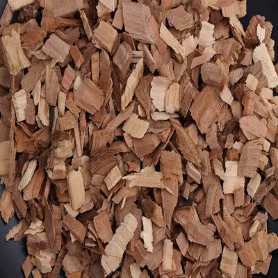 Apple Wood Smoking Chips for Barbecue and Smoking, 5-8 mm