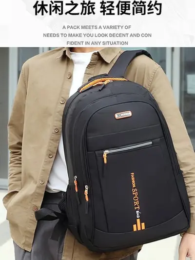 ASHION SPORT Doppelschulter-Rucksack Gewichtsentlastung Atmungsaktiv Verschleißfest Herren-Reisetasche Reiserucksack mit Etikett Großhandelquelle