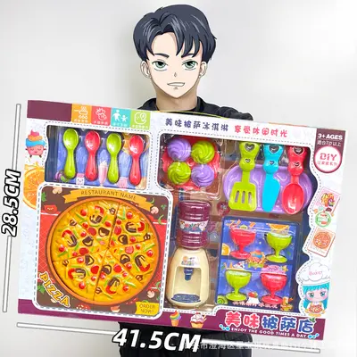 Children's Educational Play Kitchen Set, Artificial Kitchen Utensils and Cooking Toys - 7