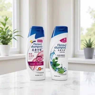 Çiçek kokulu şampuan 200ml, saç bakım - 3