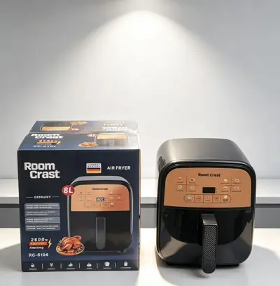 8L Large Capacity Air Fryer, Touchscreen, Oil-Free - 7