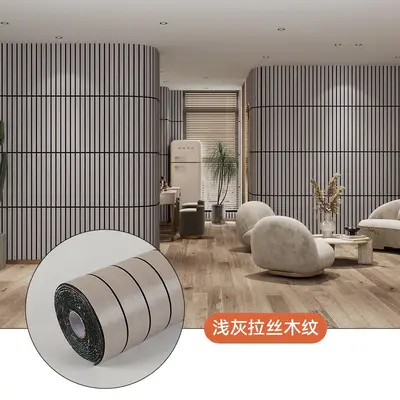 Self-Adhesive 3D Fluted Wallpaper, Waterproof - 8