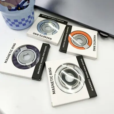MagSafe manyetik telefon tutuşu, 3 katlı, 360° dönerli