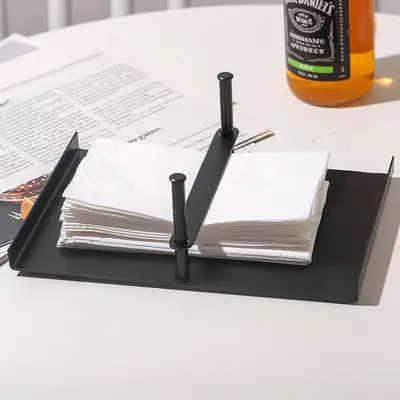 Floating Tissue Holder for Restaurants, Decorative Napkin Storage Box