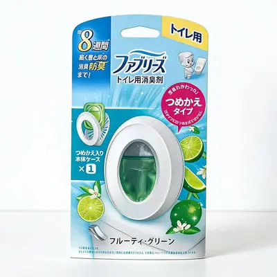 Egg-Shaped Toilet Deodorizer, Green Apple Lavender Scent - 9
