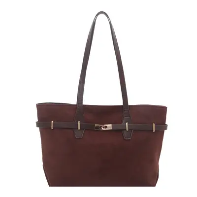 Trendy Retro Large Capacity Tote Bag for Women with Leopard Print Pattern, Stylish Casual Versatile Shoulder Bag