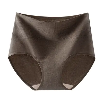 Damen High-Waist Baumwollslips, bauchformend, Übergröße - 7