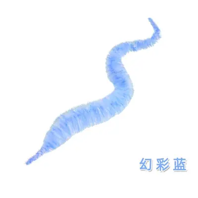 Colorful Caterpillar Cat Teaser Replacement Head 22cm - 13