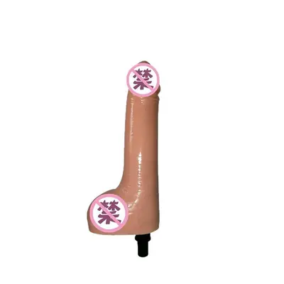 Tianxin Mini Massage Gun Attachment, Realistic Dildo-Shaped Head