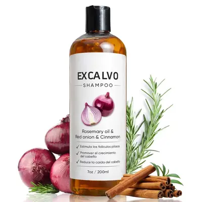 Onion red shallot ve tarçınlı şampuan, günlük kullanım, nazik, parlaklık veren - 7