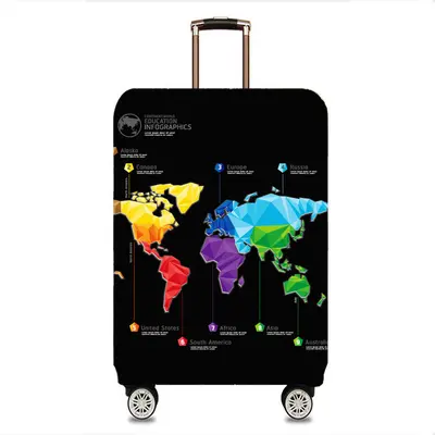 Factory Direct Sale Foreign Trade Cross-border Luggage Cover Elastic Thickened One-piece Dropshipping - 12