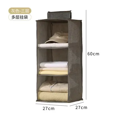 Hanging storage bag, multi-layer, washable, wardrobe organizer - 11