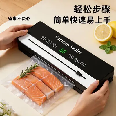 Vakum paketleme makinesi, dijital ekran, kuru/ıslak kullanım - 7